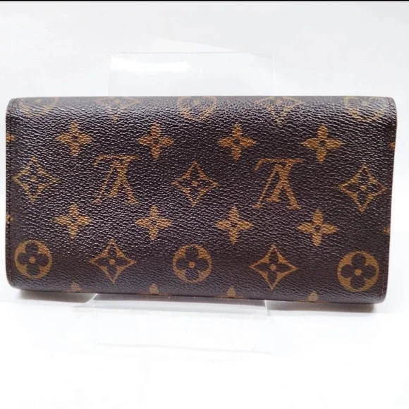 Louis Vuitton LV Wallet Brown Monogram Sarah Wallet - Picture 2 of 9
